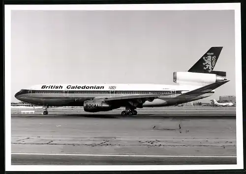 Fotografie Flugzeug Passagierflugzeug der British Caledonian Airways, Kennung G-BHDJ