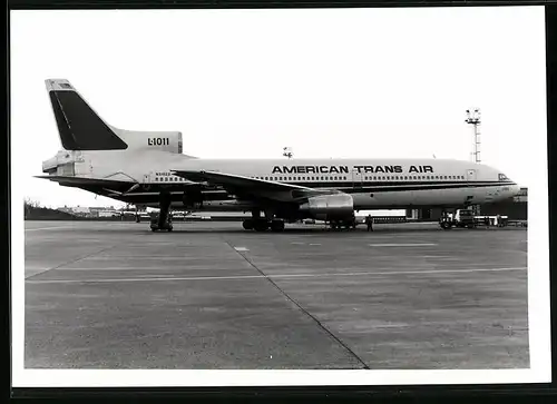 Fotografie Flugzeug Lockheed Tristar, Passagierflugzeug der American Trans Air