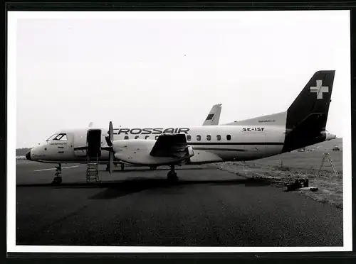 Fotografie Flugzeug Saab-Fairchild 340, Passagierflugzeug der Crossair, Kennung SE-ISF