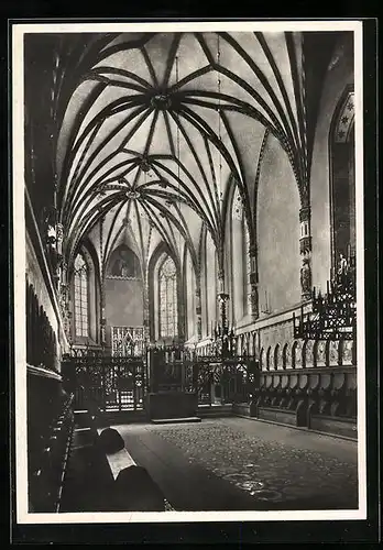 AK Marienburg / Malbork, Marienkirche im Hochschloss