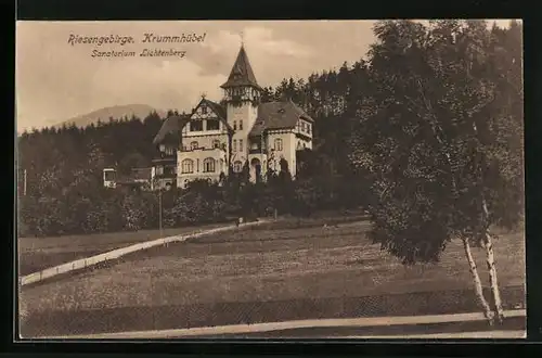 AK Krummhübel, Sanatorium Lichtenberg