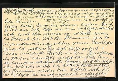 AK Rewahl, Altes Fischerhaus