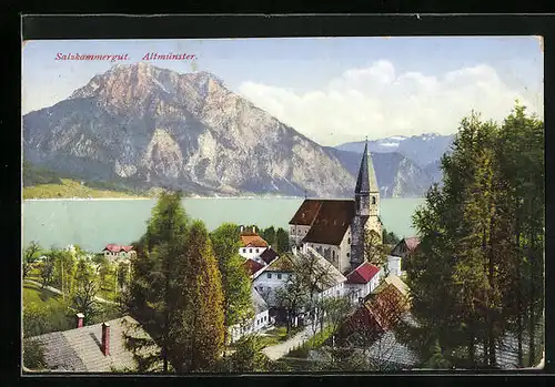 AK Altmünster, Salzkammergut, Ortsansicht