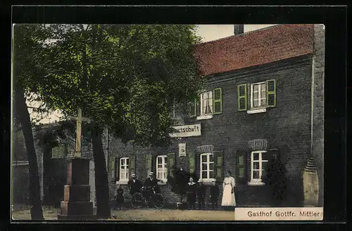 AK Vanikum / Rommerskirchen, Gasthof von Gottfried Mittler