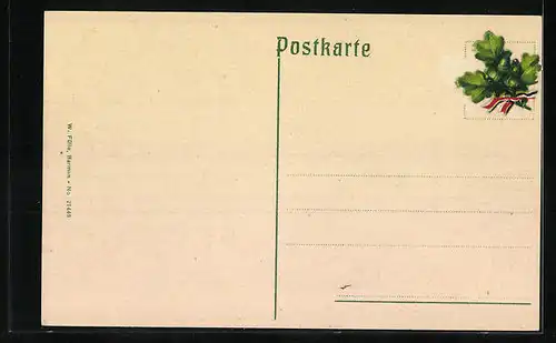 AK Bochum, Fürstenstrasse und Ottostrasse