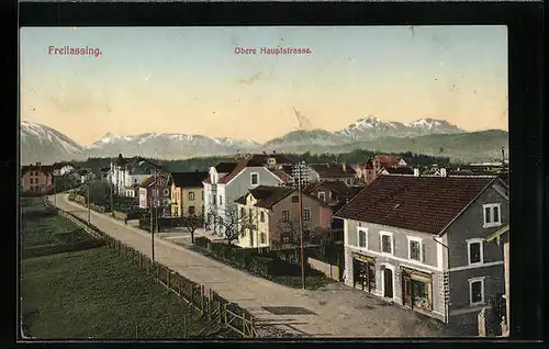 AK Freilassing, Wonhäuser in der oberen Hauptstrasse