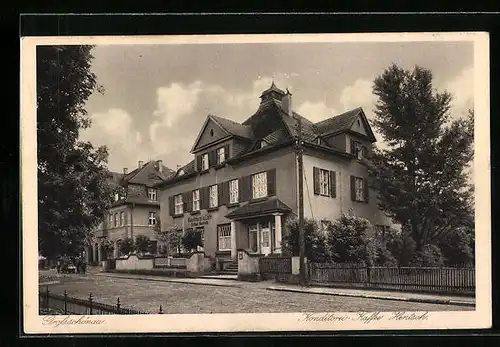 AK Grossschönau, Konditorei-Cafe Hentsch