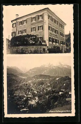 AK Berchtesgaden, Gasthaus zum Tiembacher