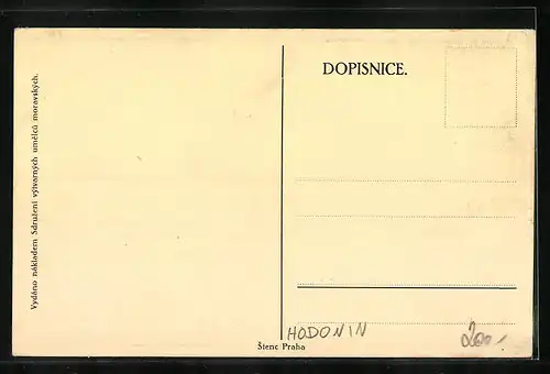 AK Göding / Hodonin, Dum umelcu v Hodonine na Morave