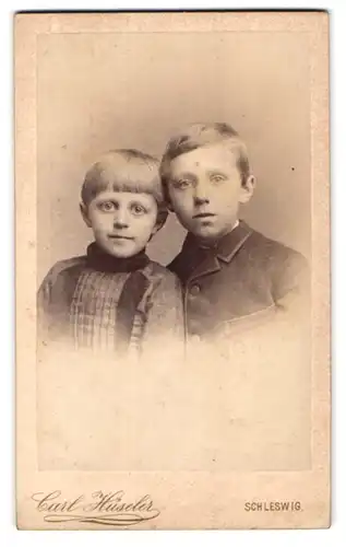 Fotografie Carl Hüseler, Schleswig, Stadtweg 147, Kinderpaar in modischer Kleidung