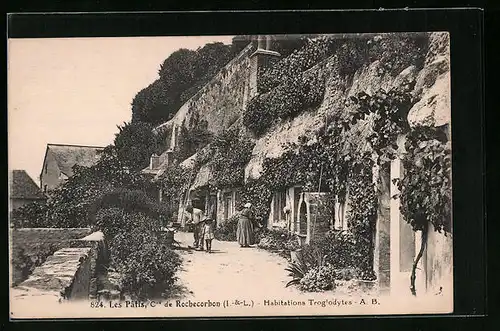 AK Rochecorbon, Les Patis, Habitations Troglodytes