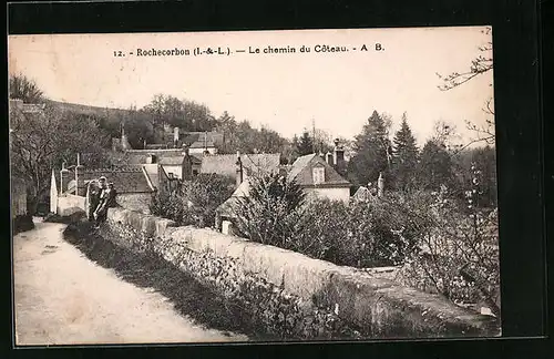AK Rochecorbon, Le chemin du Coteau
