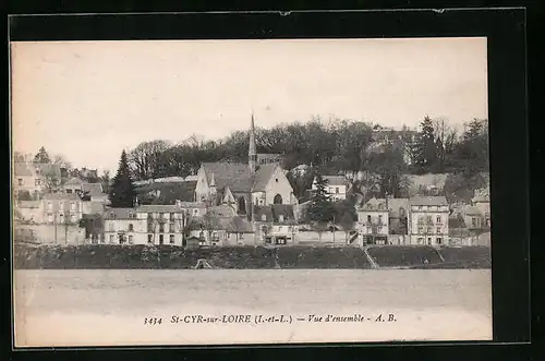 AK St-Cyr-sur-Loire, Vue d`ensemble