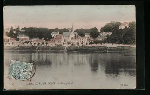 AK Saint-Cyr-sur-Loire, Vue generale