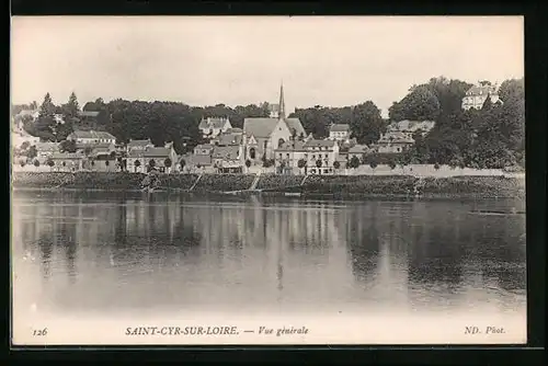 AK Saint-Cyr-sur-Loire, Vue generale