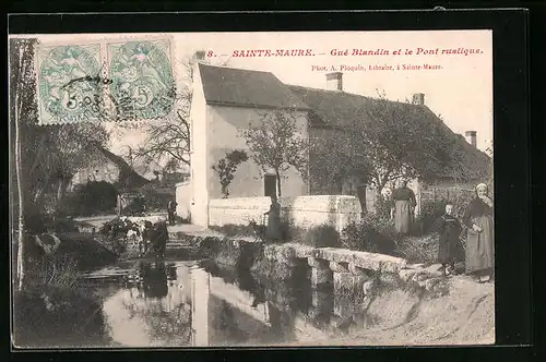 AK Saint-Maure, Gue Blandin et le Pont rustique