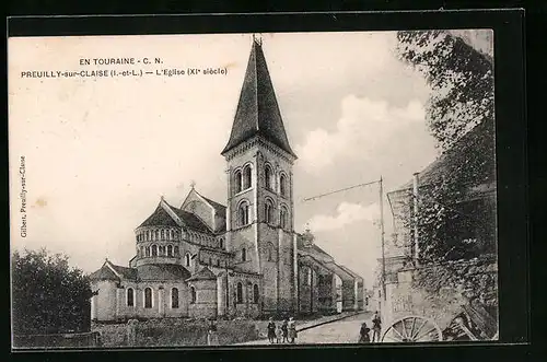 AK Preuilly-sur-Claise, L`Eglise