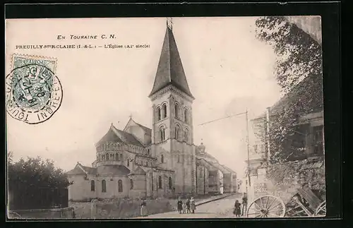 AK Preuilly-sur-Claise, L`Eglise