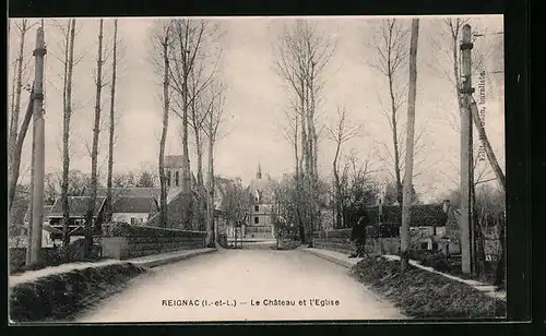 AK Reignac, La Château et l`Eglise