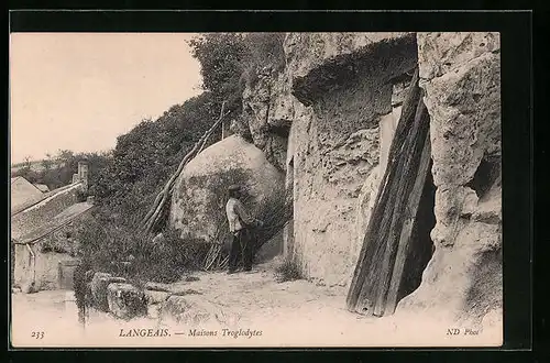 AK Langeais, Maisons Troglodytes