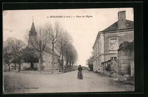 AK Ingrandes, Place de l`Eglise
