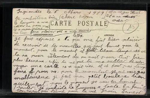 AK Ingrandes, Place de l`Eglise