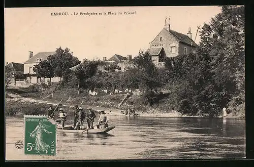 AK Barrou, Le Presbytere et la Place du Prieure