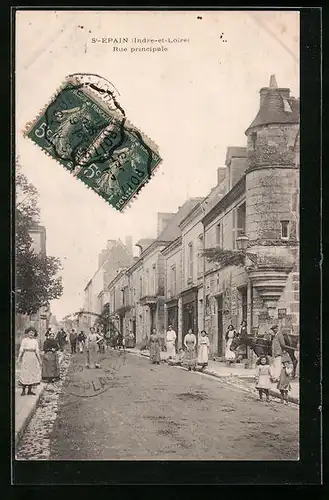 AK St-Epain, Rue Principale