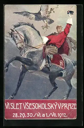 AK Prag, Sokol 1913, VI. Slet Vsesokolsky