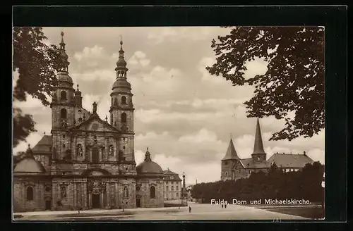 AK Fulda, Dom und Michaelskirche