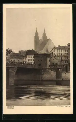 AK Magdeburg, Brücke gegen Johanniskirche