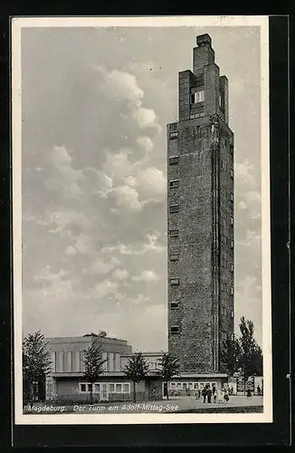 AK Magdeburg, Turm am Adolf-Mittag-See