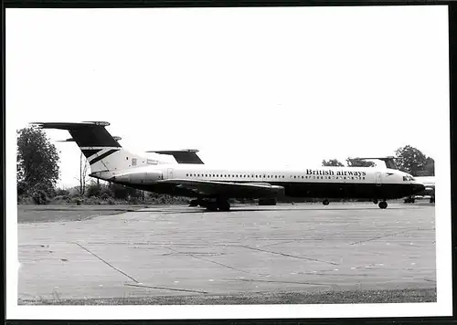 Fotografie Flugzeug Vickers VC10, Passagierflugzeug der British Airways, Kennung G-ASGM