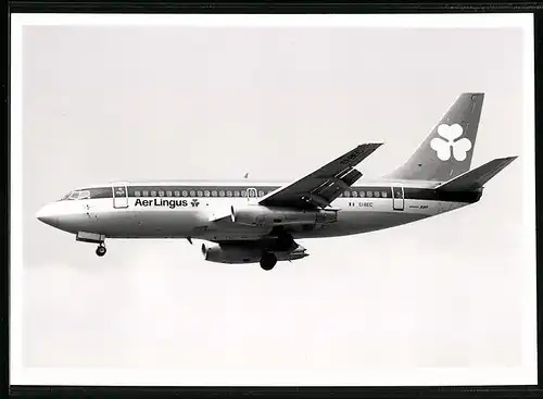 Fotografie Flugzeug Boeing 737, Passagierflugzeug Aer Lingus, Kennung EI-BEC