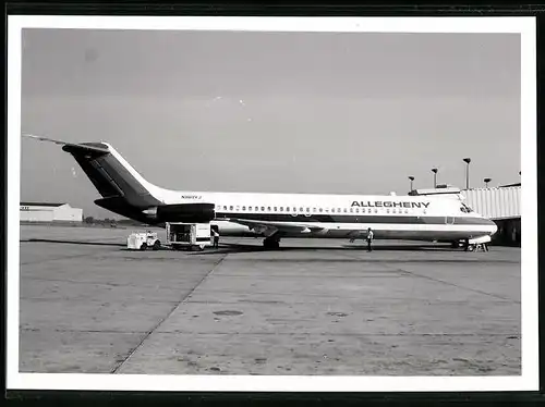 Fotografie Flugzeug Douglas DC-9, Passagierflugzeug Allegheny, Kennung N96OVJ