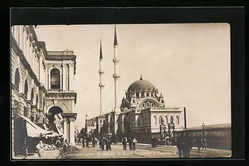 AK Constantinople, Mosquee et Kiosk Impérial à Top-Hané