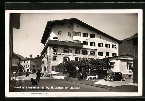 AK St. Anton am Arlberg, Gasthof Schwarzer Adler