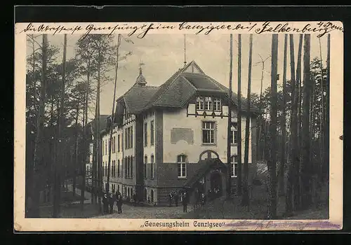 AK Falkenburg, Hotel Genesungsheim Canzigsee