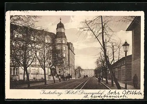 AK Insterburg, Hotel Dessauerhof