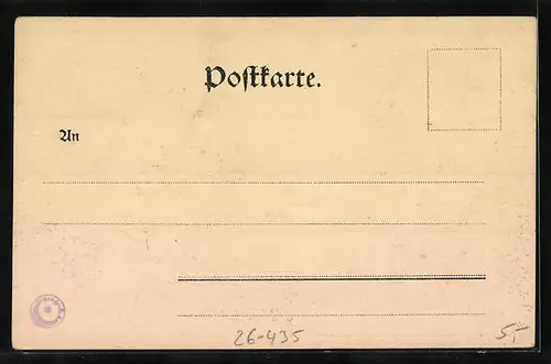 Künstler-AK Carl Jander: Die Wartburg