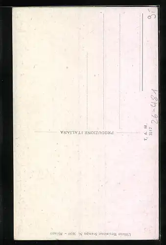 Künstler-AK C. Monestier: Dame im eleganten Gewand