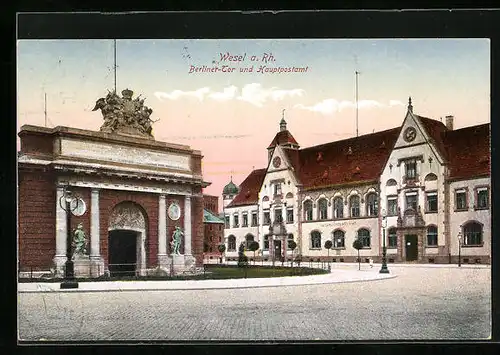 AK Wesel a. Rh., Berliner-Tor und Hauptzollamt