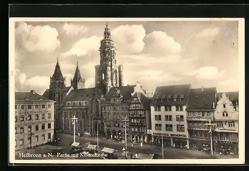 AK Heilbronn a. M., Partie mit Kilianskirche