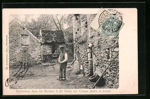 AK St. Remy sur Creuse, Habitation dans les Rochers