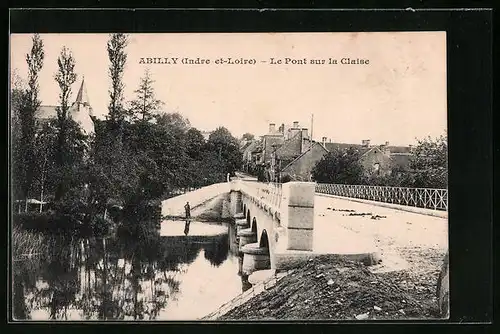 AK Abilly, Le Pont sur la Claise