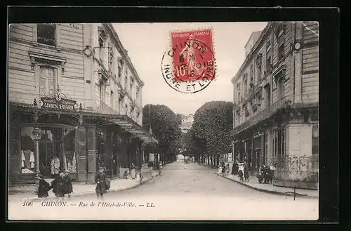 AK Chinon, Rue de l`Hotel-de-Ville