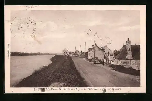 AK La Chapelle-sur-Loire, Le Batardeau, Vue sur la Loire