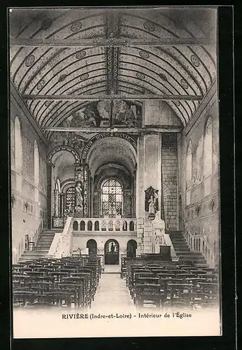 AK Rivière, Intérieur de l`Église