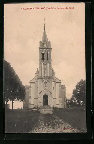 AK Villeloin-Coulangé, La Nouvelle Eglise