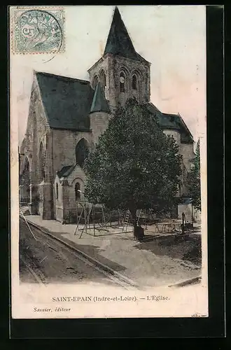AK Saint-Épain, L`Eglise